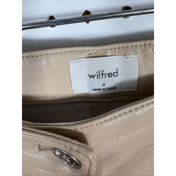 Wilfred Aritzia patent Leather pants size 4 - Picture 13 of 14